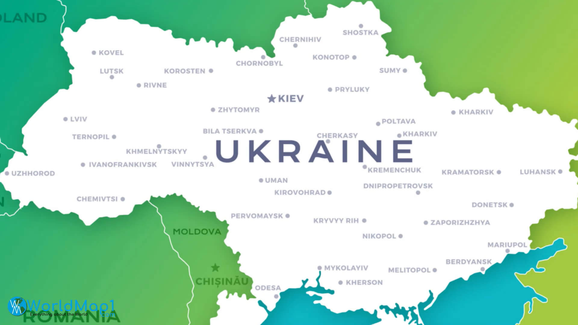 Mariupol Haritası Ukrayna